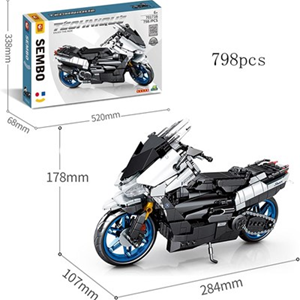 لگو تکنیک موتور یاماها 798 قطعه مدل 701716 SEMBO_اسباب بازی
